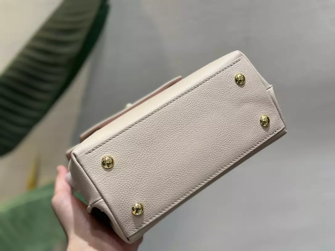 LockMe Ever Mini Greige Leather - Repbags.ru - Image 6