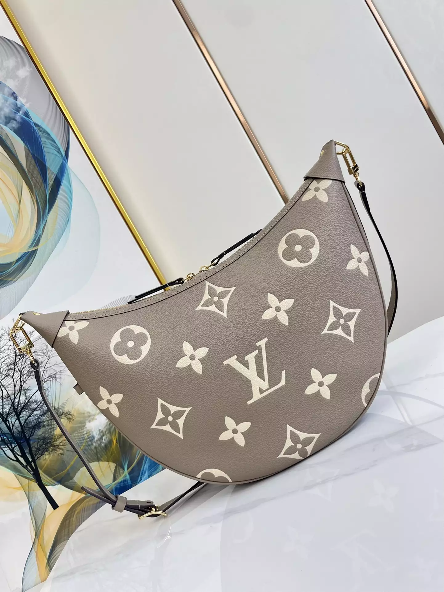 Loop Hobo Bicolor Monogram Empreinte Leather - Repbags.ru - Image 4