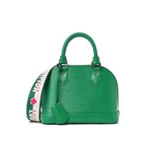 Louis Vuitton Alma BB Serpentine Green