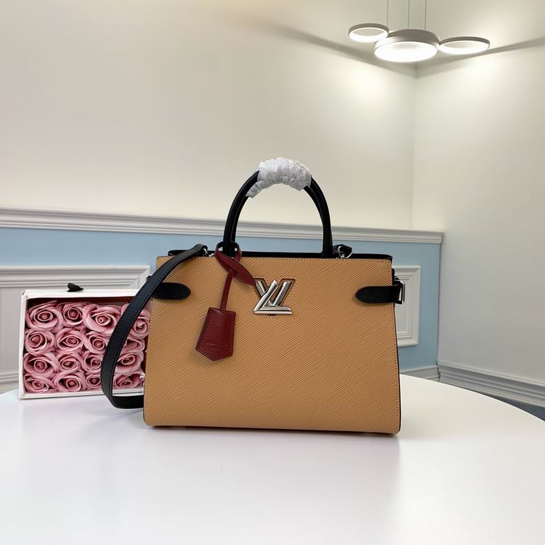 Louis Vuitton Camel Epi Twist Tote Bag - Image 3
