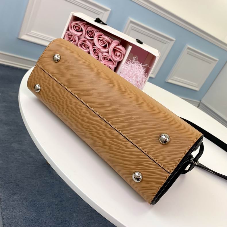 Louis Vuitton Camel Epi Twist Tote Bag - Image 6