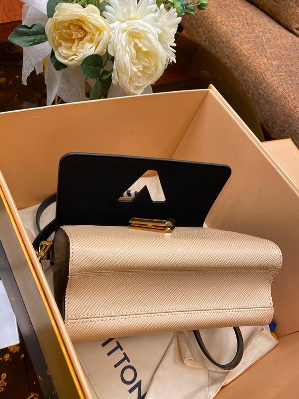 Louis Vuitton Crafty Twist MM Creme Black - Image 8