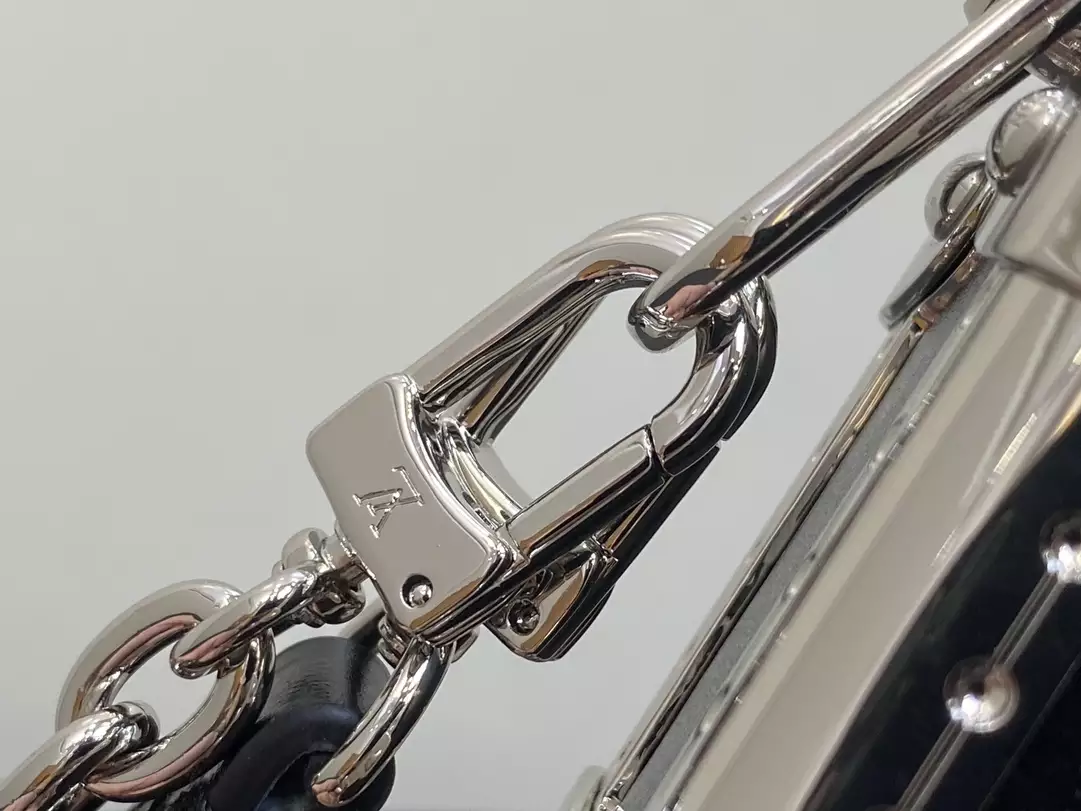 Louis Vuitton Slim Trunk Black Calf Leather Bag - Repbags.ru - Image 13