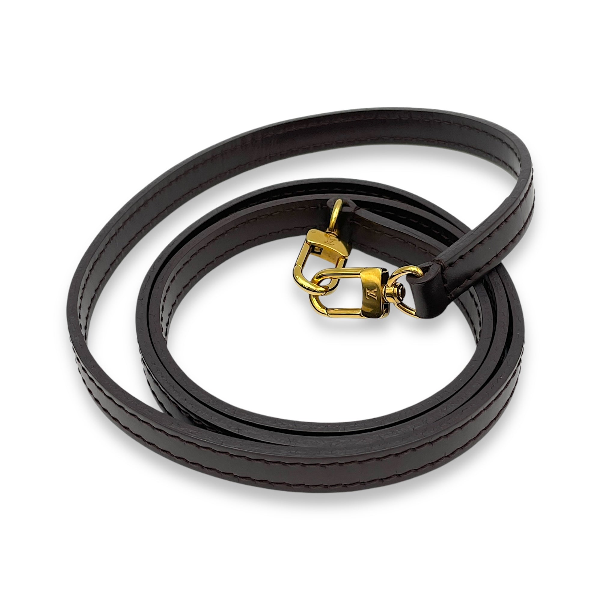 Alma BB Damier Ebene Top Handle Bag in Coated Canvas, Gold hardware - Image 13