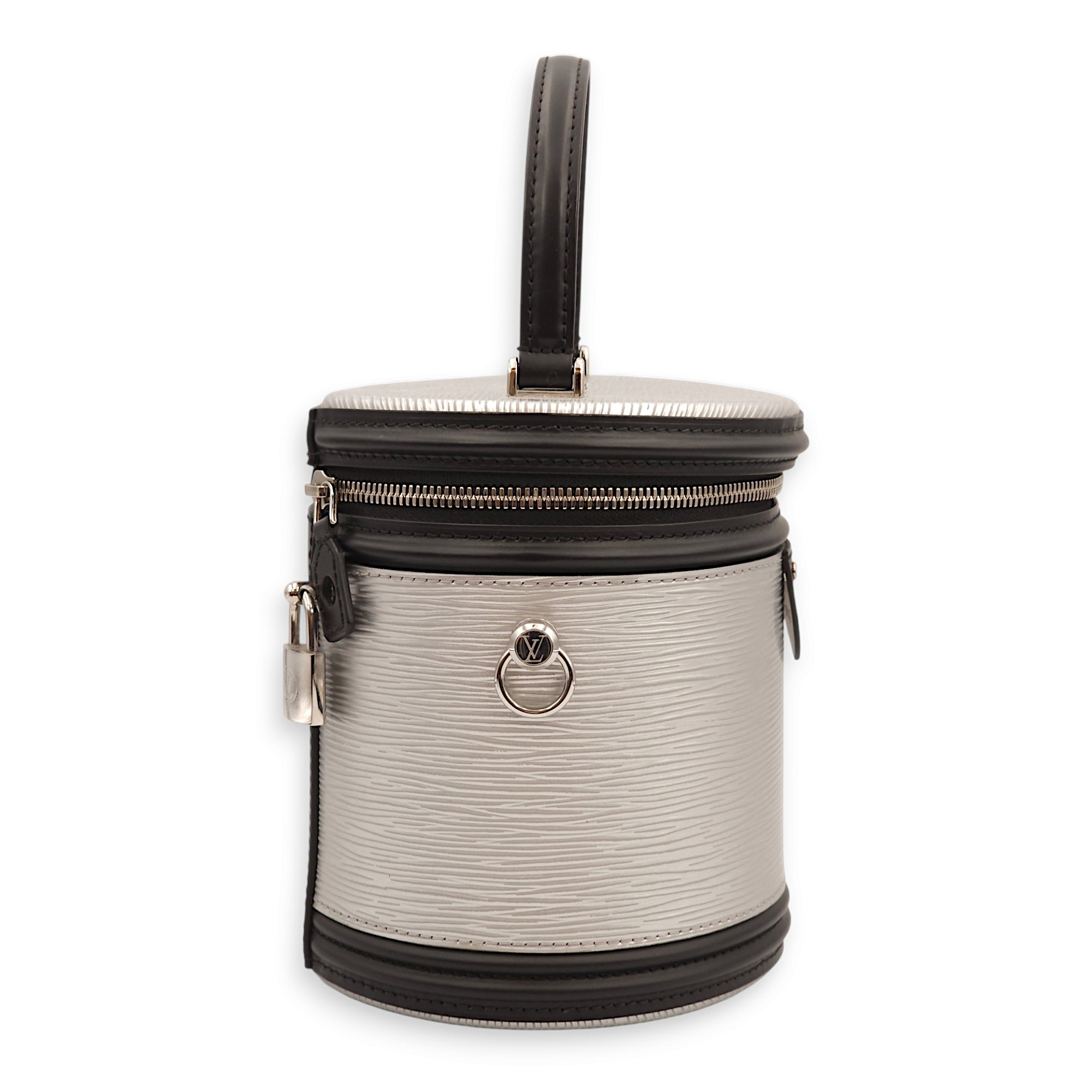 Cannes Multi-colour Top Handle Bag in Epi Leather, Palladium hardware - Image 5