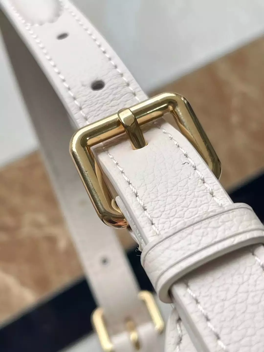 Low Key Shoulder Bag Grained Calfskin - Repbags.ru - Image 5