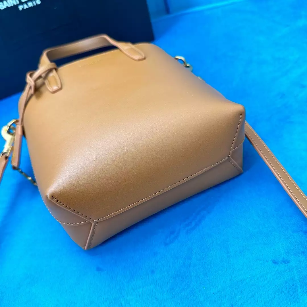 Mini Toy Shopping Saint Laurent in Box Leather - Repbags.ru - Image 8