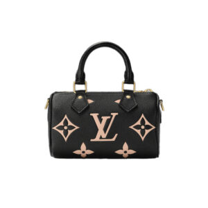 Nano Speedy Bicolor Monogram Empreinte Black/Beige Leather - Repbags.ru