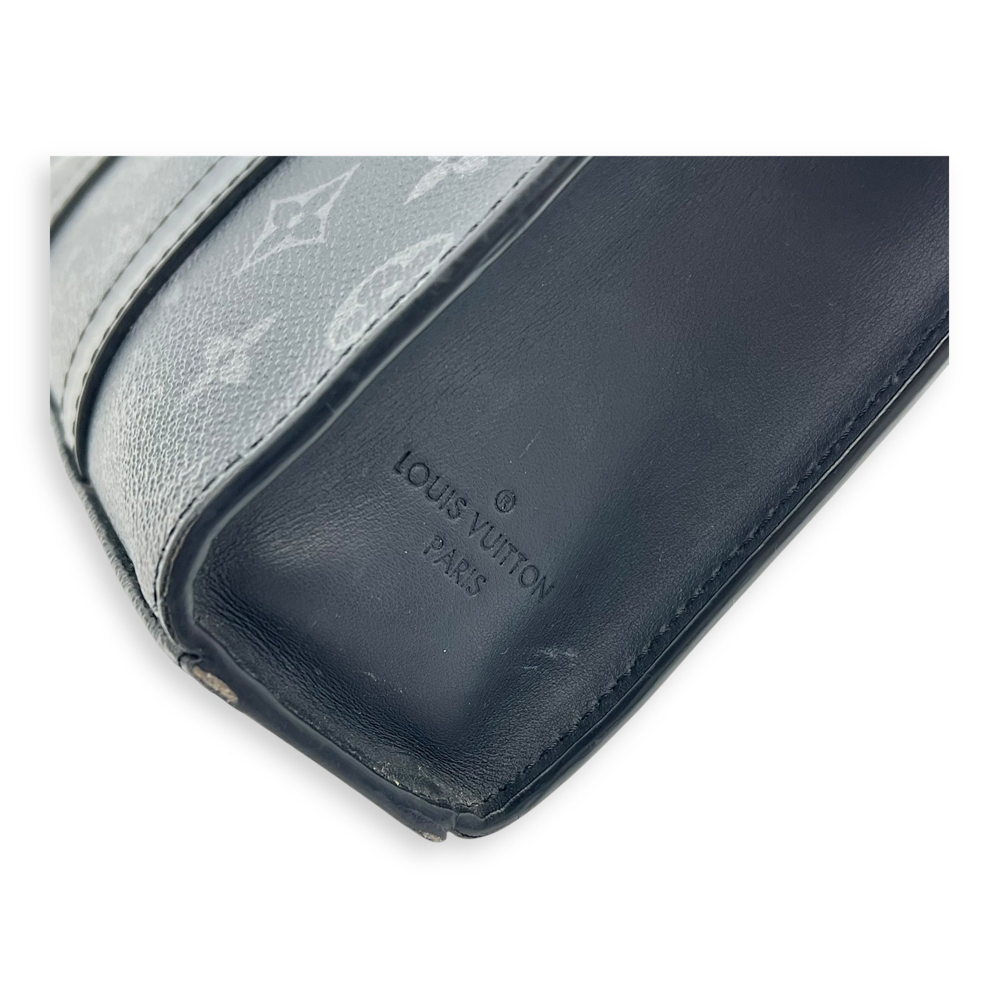 Sac Plat Eclipse Top Handle Bag in Coated Canvas, Silver hardware - Image 11