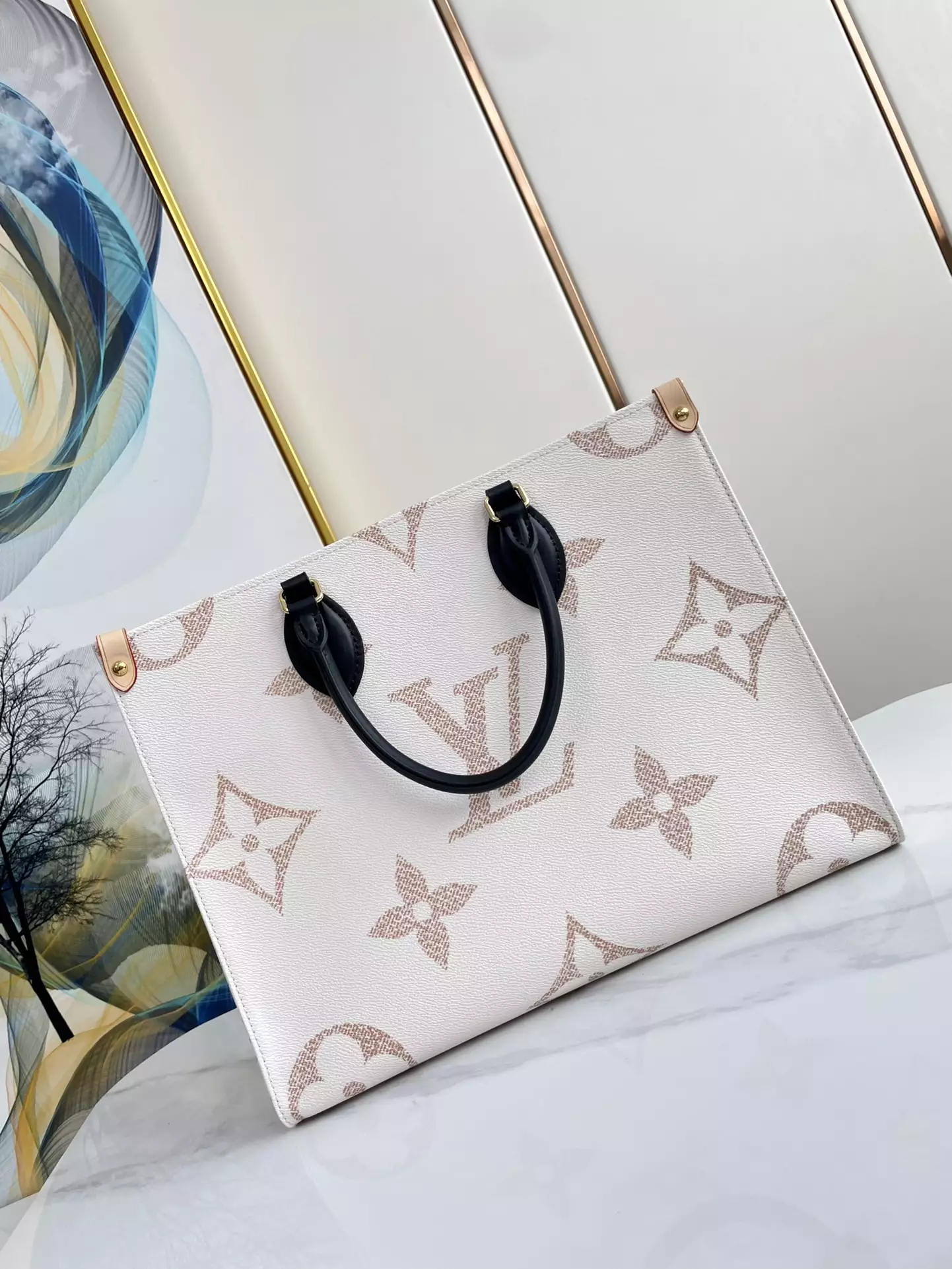 OnTheGo MM Monogram Dune Coated Canvas - Repbags.ru - Image 4