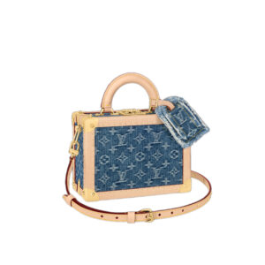 Petite Valise Monogram Denim Blue Canvas - Repbags.ru