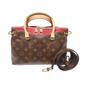 Louis Vuitton Monogram Red Pallas BB Tote Bag