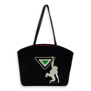 Canapa Tote Bag Black in Canvas