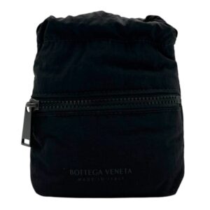 Logo Shoulder Bag Black in Nylon
