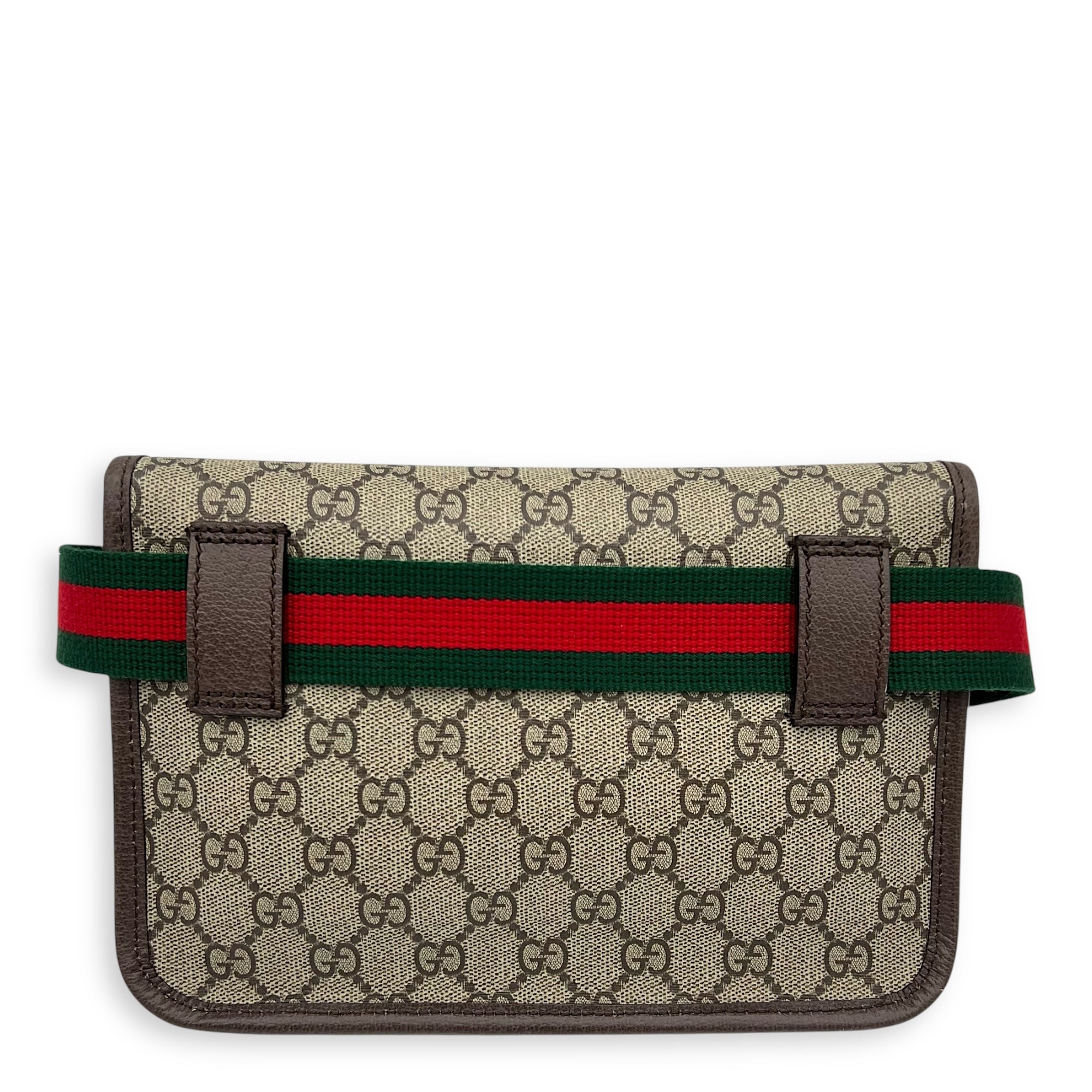 Neo Vintage Belt Bag Brown in Coated Canvas, Gold hardware - Image 3