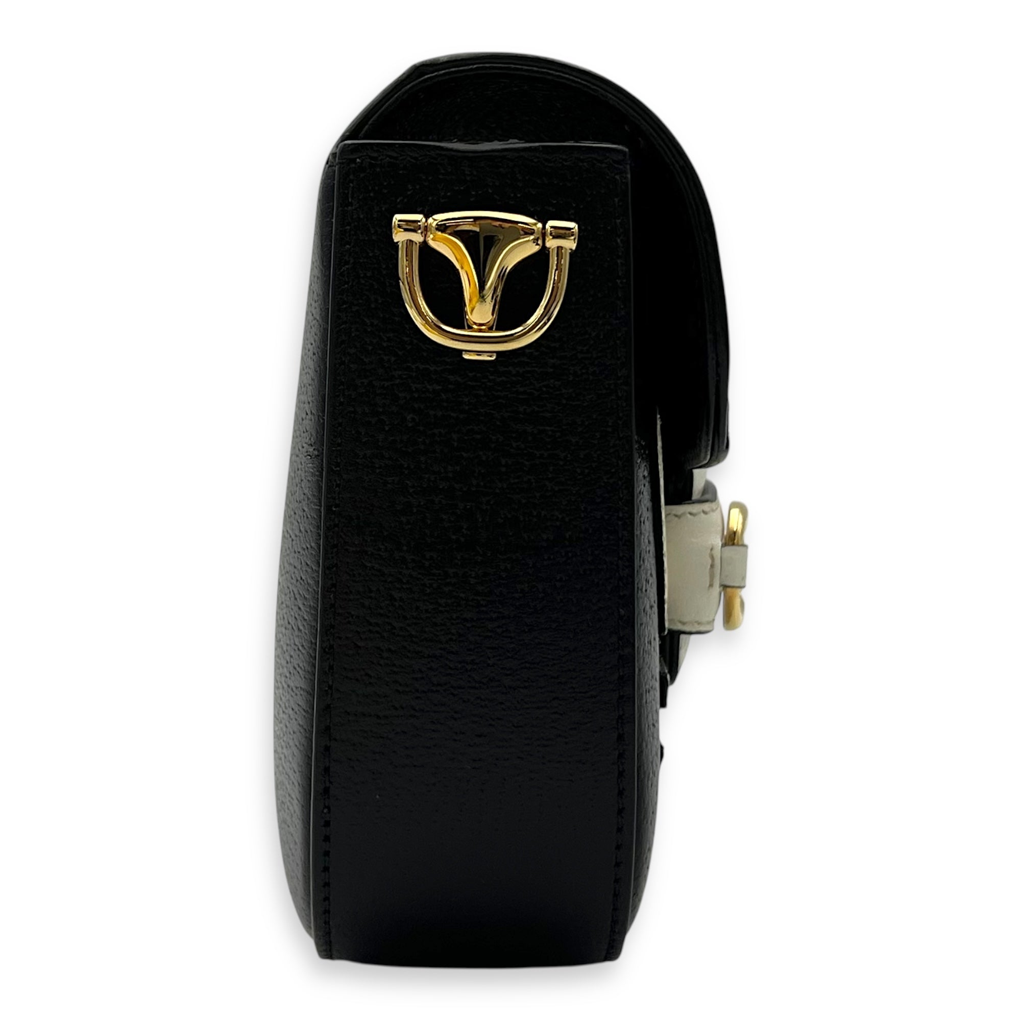 x Adidas Horsebit 1955 Black Shoulder Bag in Pigskin, Gold hardware - Image 4