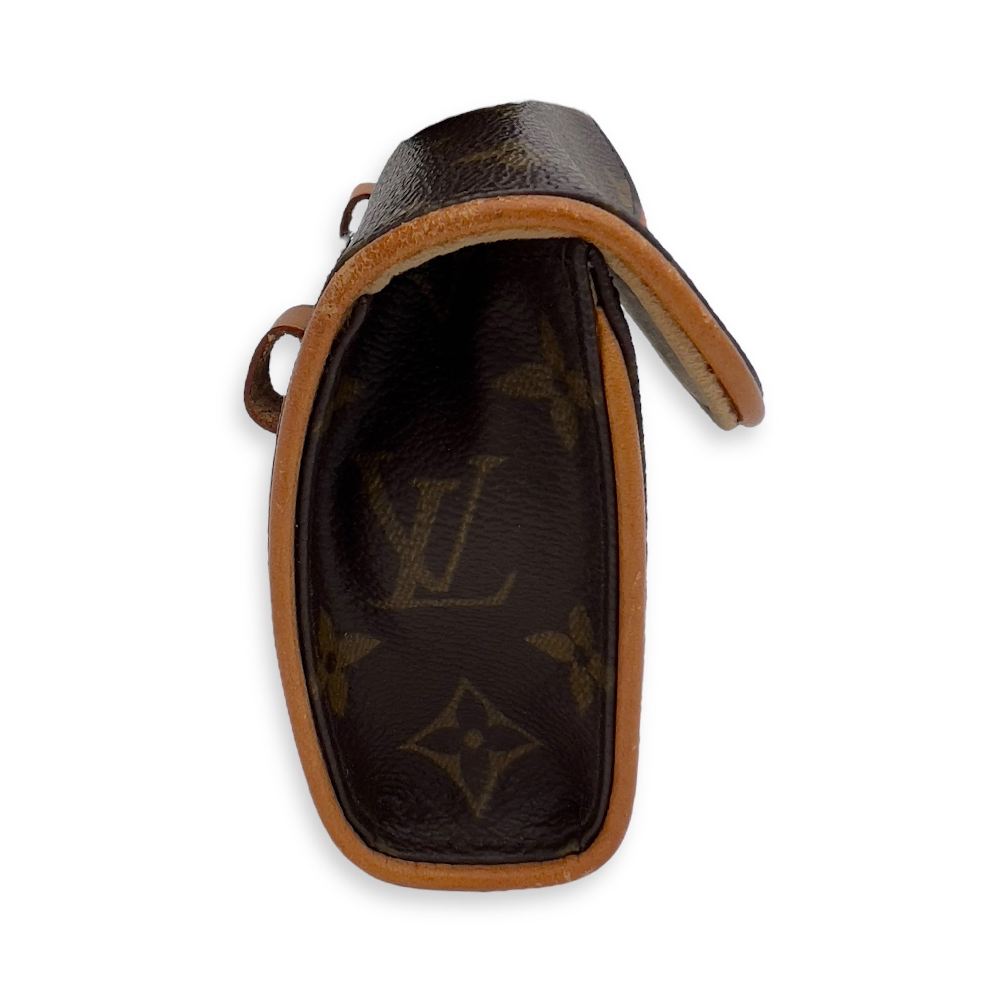 Florentine Belt Bag Brown in Monogram Coated Canvas, Gold hardware - Image 5