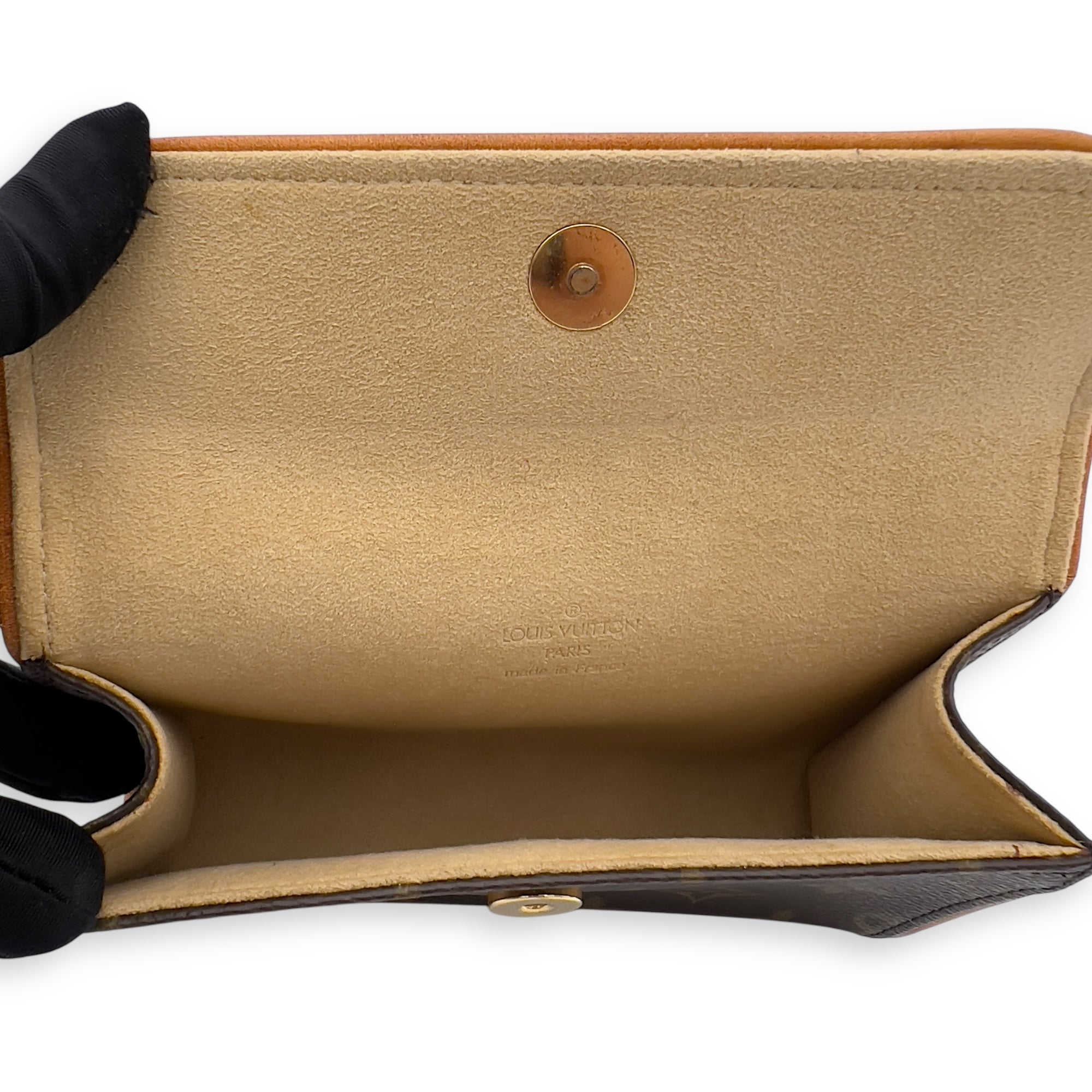 Florentine Belt Bag Brown in Monogram Coated Canvas, Gold hardware - Image 7