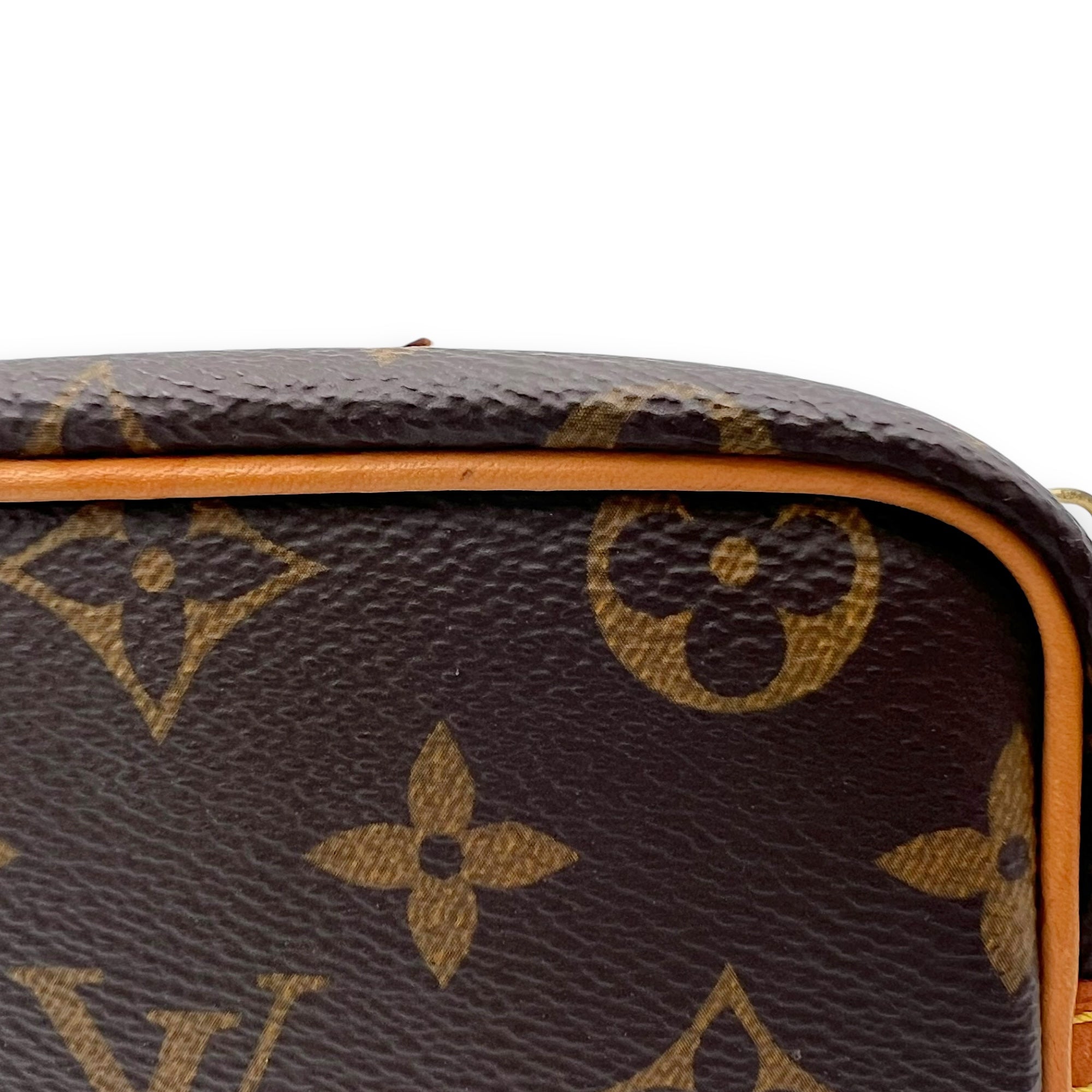 Noe Bucket Bag Brown in Monogram Coated Canvas, Gold hardware - Image 8