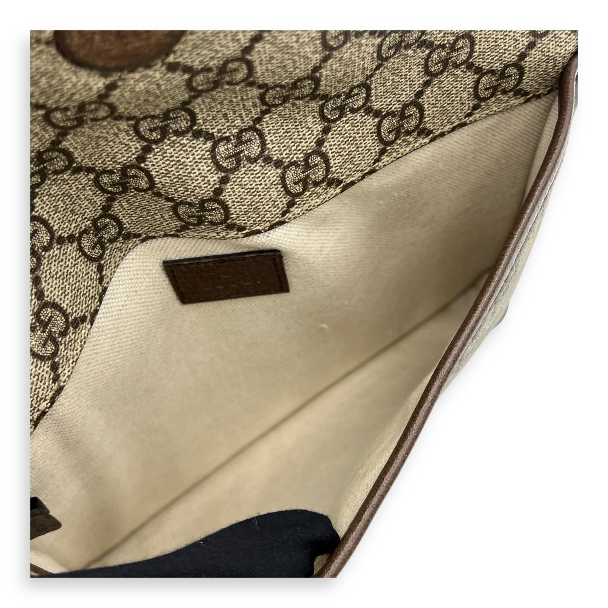 GG Supreme Belt Bag Brown in Coated Canvas, Gold hardware - Image 9