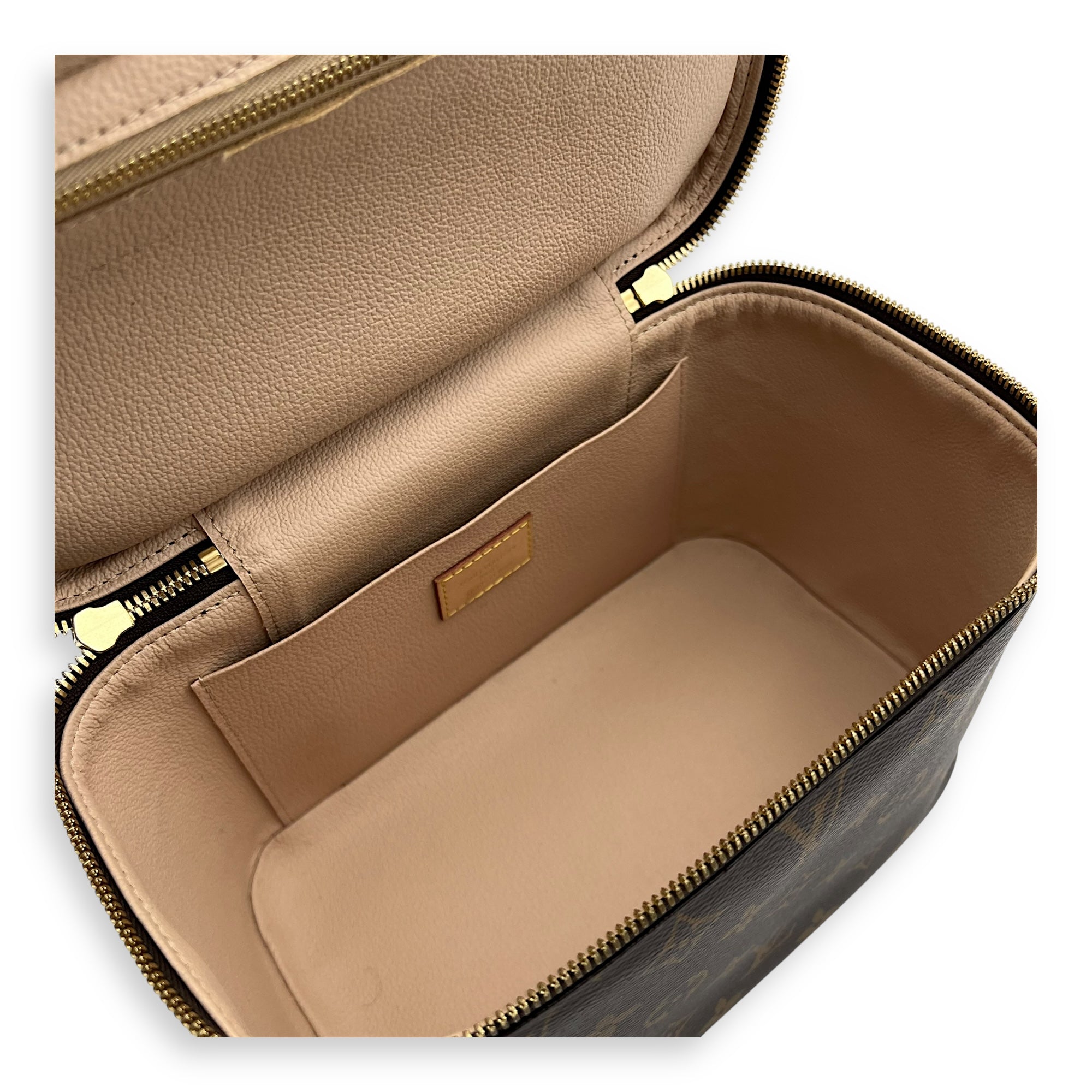 Nice BB Brown Vanity Bag in Monogram Coated Canvas, Gold hardware - Image 10