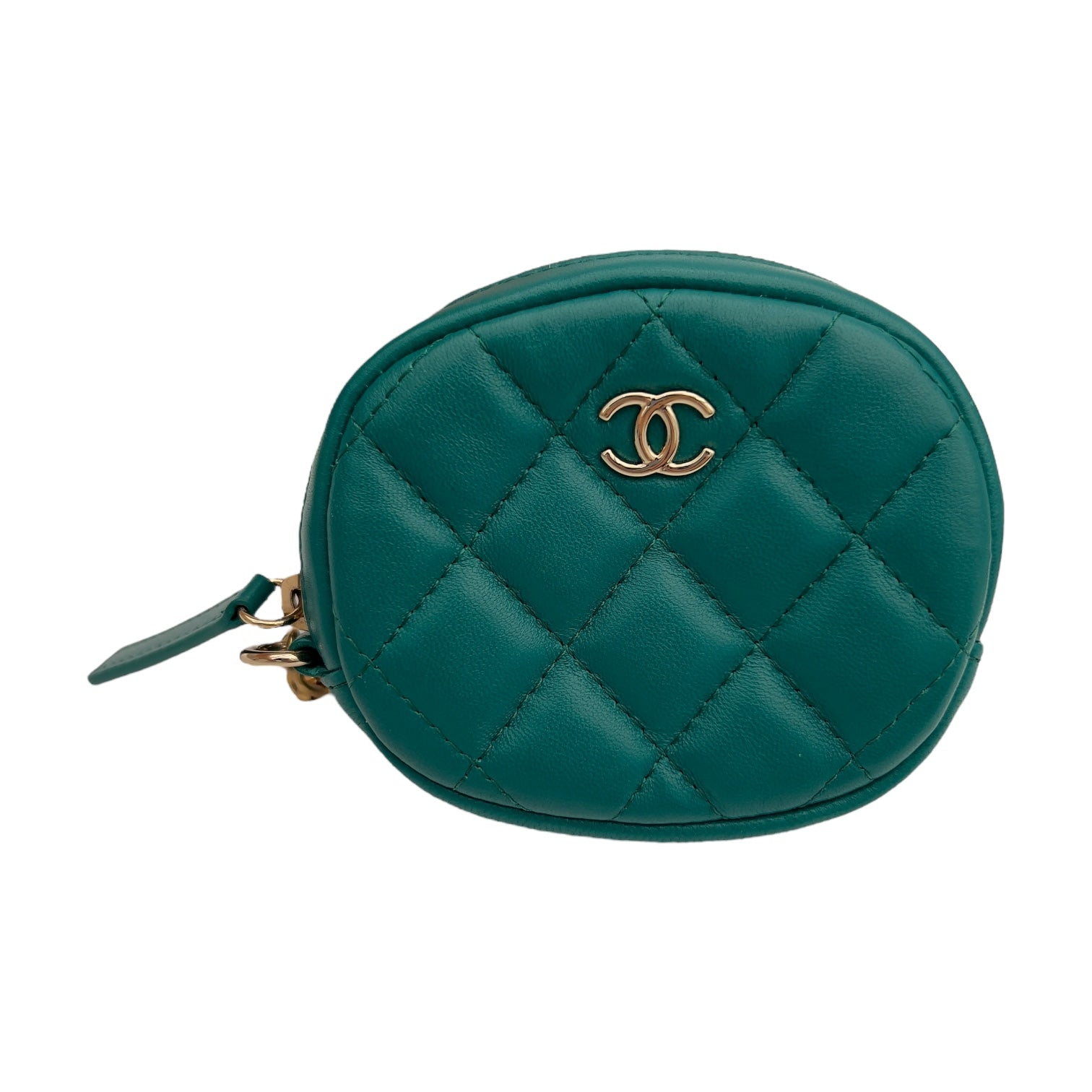 C19 Pouch Wallet On Chain in Tweed, Mixed hardware - Image 10