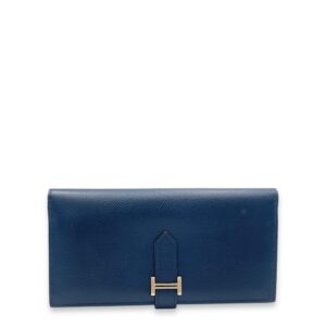 Bearn Blue Indigo in Epsom, Palladium hardware