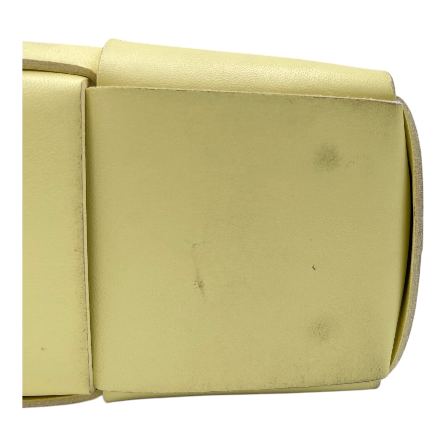 Arco Yellow Tote Bag in Lambskin - Image 8