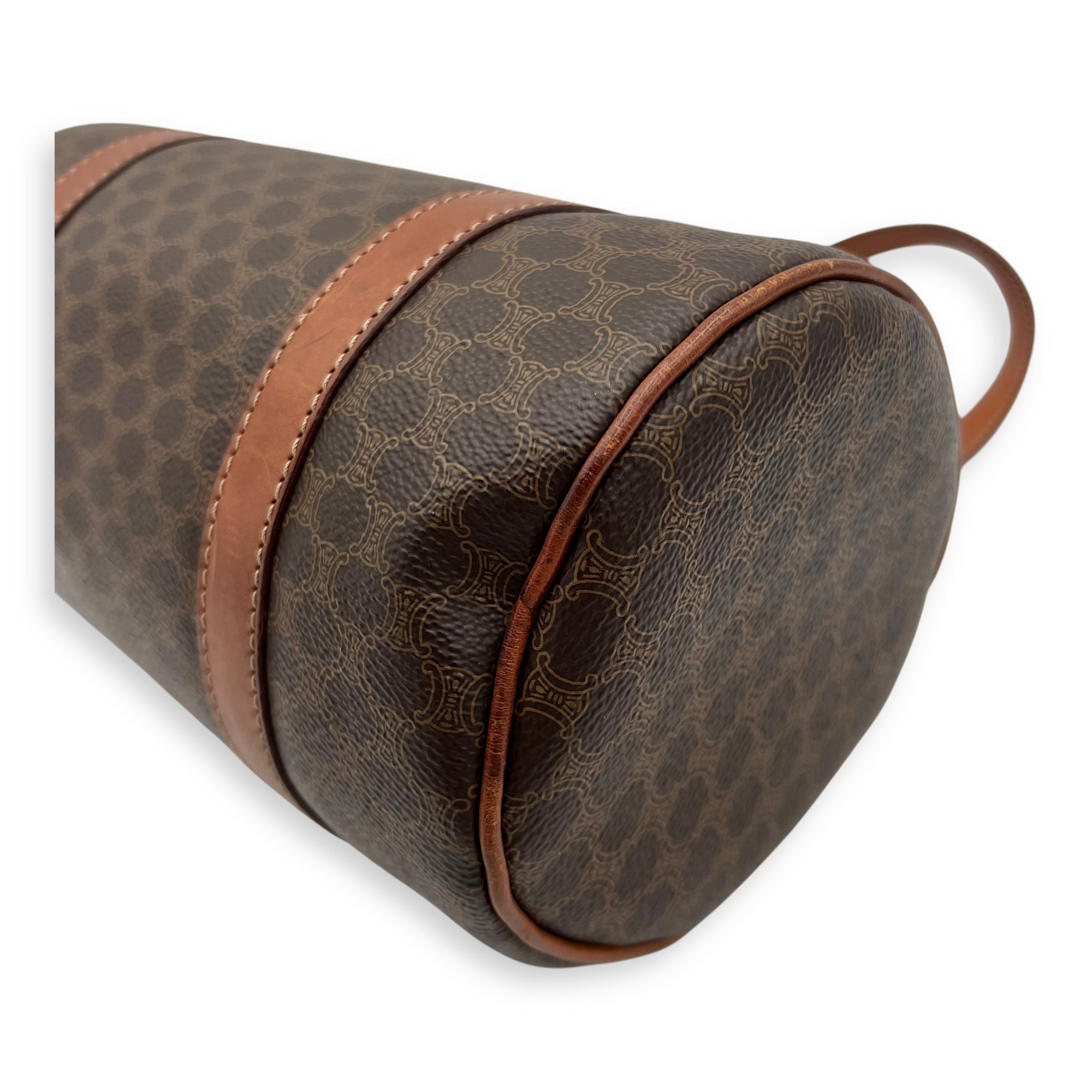 Macadam Shoulder Bag Brown in Coated Canvas, Gold hardware - Image 12