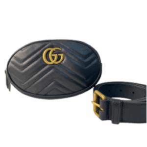 Gucci Black Marmont Belt Bag