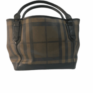 Burberry Smoked House Check Tote Bag