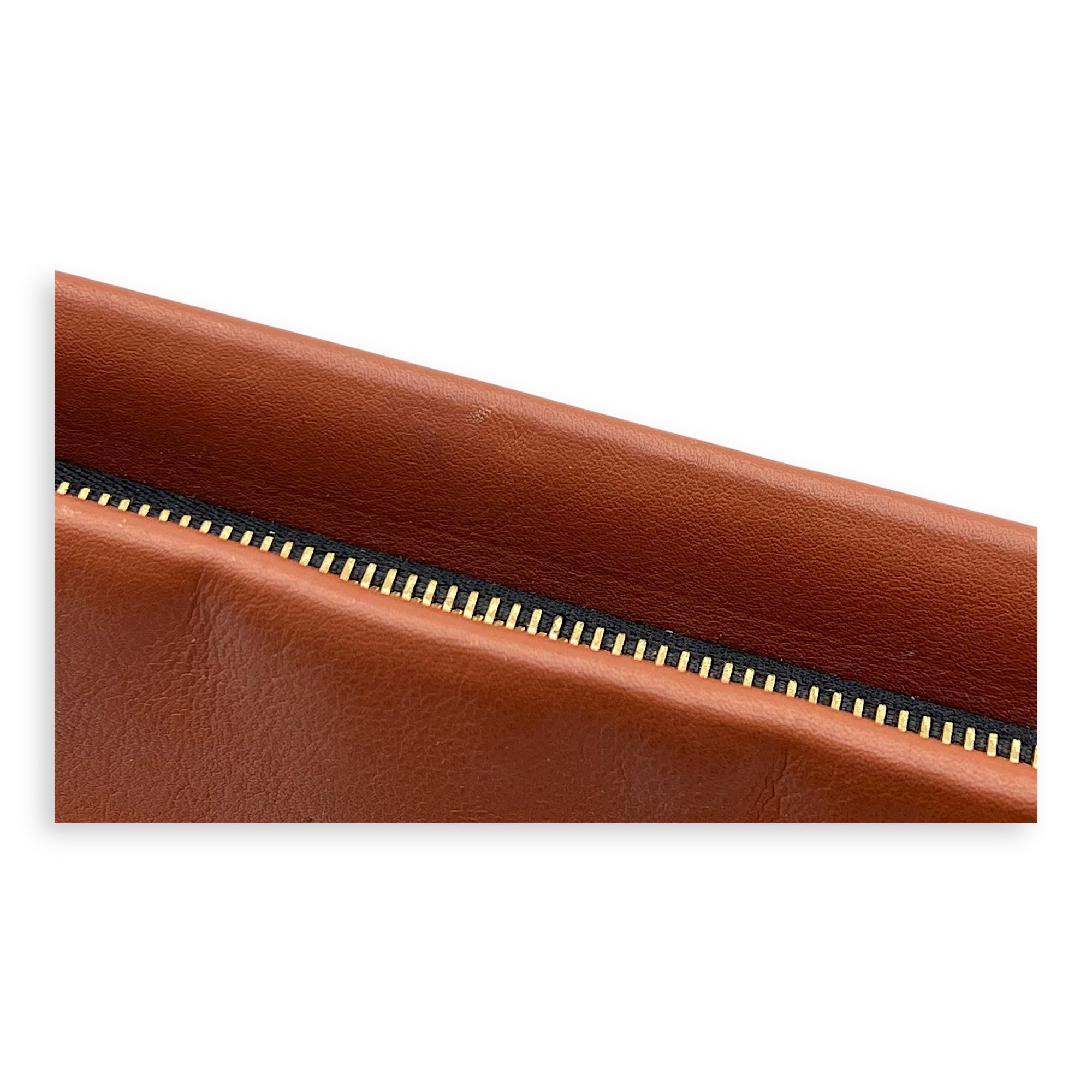 Tuileries Pouch Brown in Monogram Coated Canvas, Gold hardware - Image 12