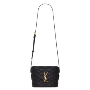 Saint Laurent June Box Bag in Quilted Lambskin
