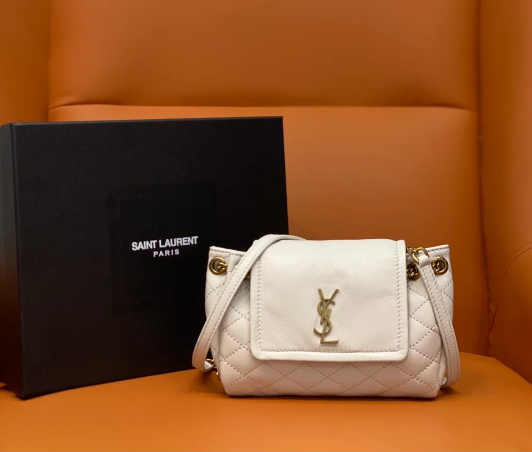 Saint Laurent Mini Nolita in Lambskin - Image 3