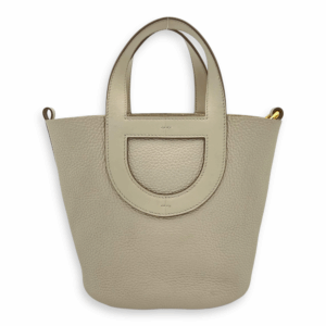 In The Loop 18 Beige Marfa in Clemence/Swift, Gold hardware
