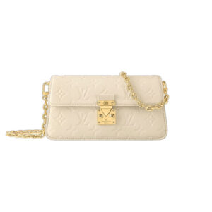Wallet On Chain Métis Monogram Empreinte Creme - Repbags.ru