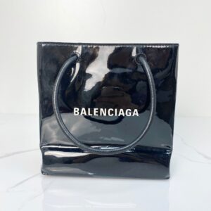 Balenciaga Logo Shopping Tote