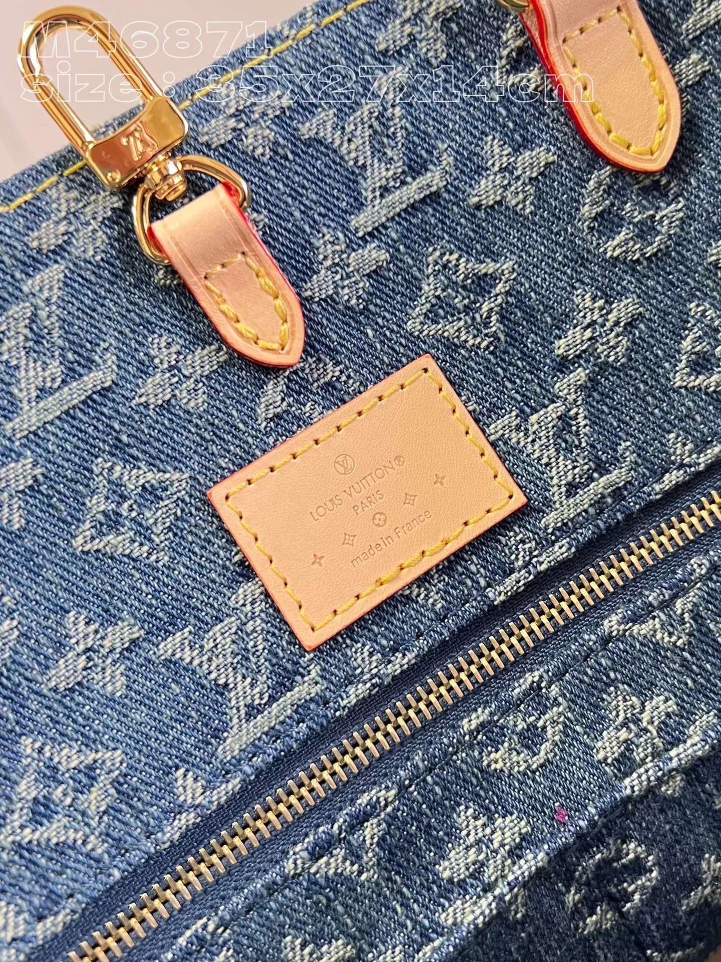 OnTheGo MM Monogram Denim - ReplicaBags.is - Image 10
