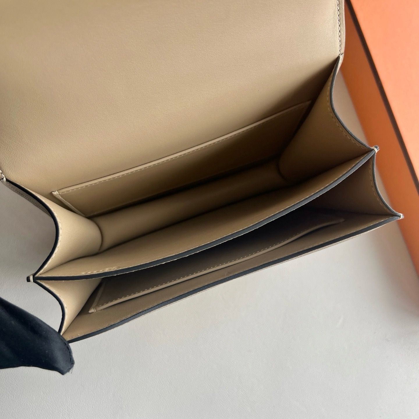 Hermes Constance 18 Handmade Bag in Trench Epsom Calfskin