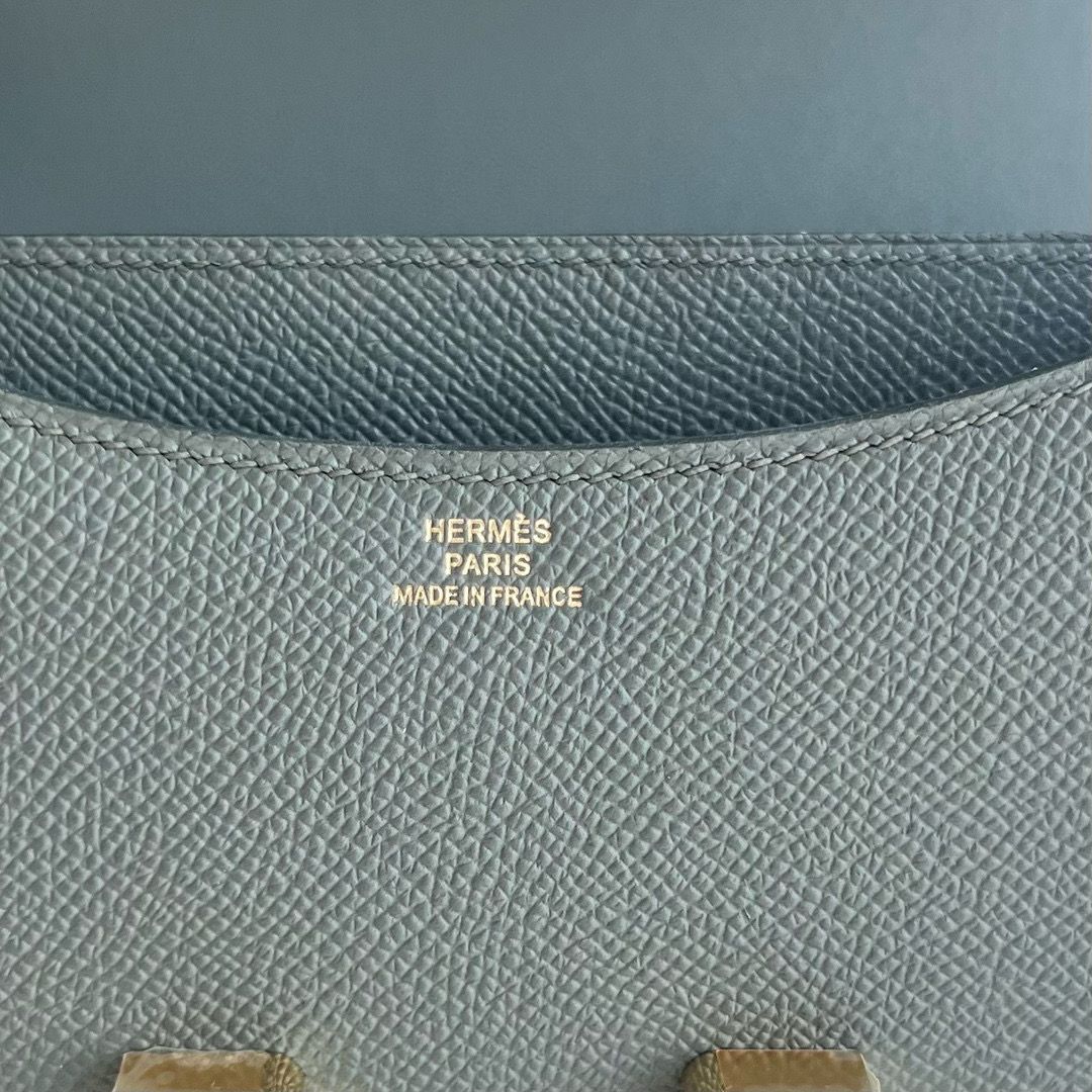 Hermes Constance 18 Handmade Bag in Vert Amande Epsom Calfskin - Image 8