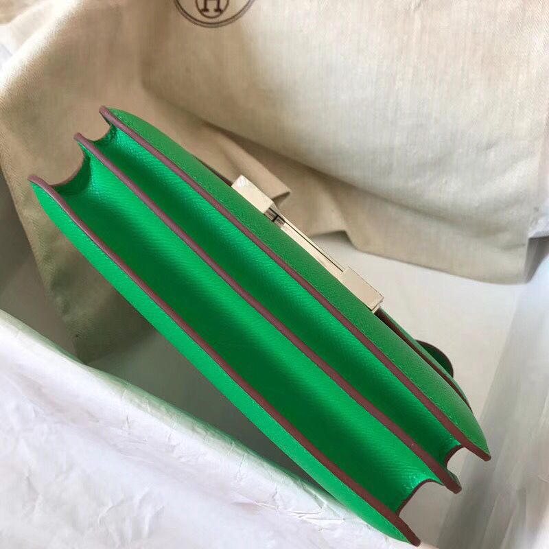 Hermes Constance 24 Handmade Bag In Bambou Epsom Leather - Image 3