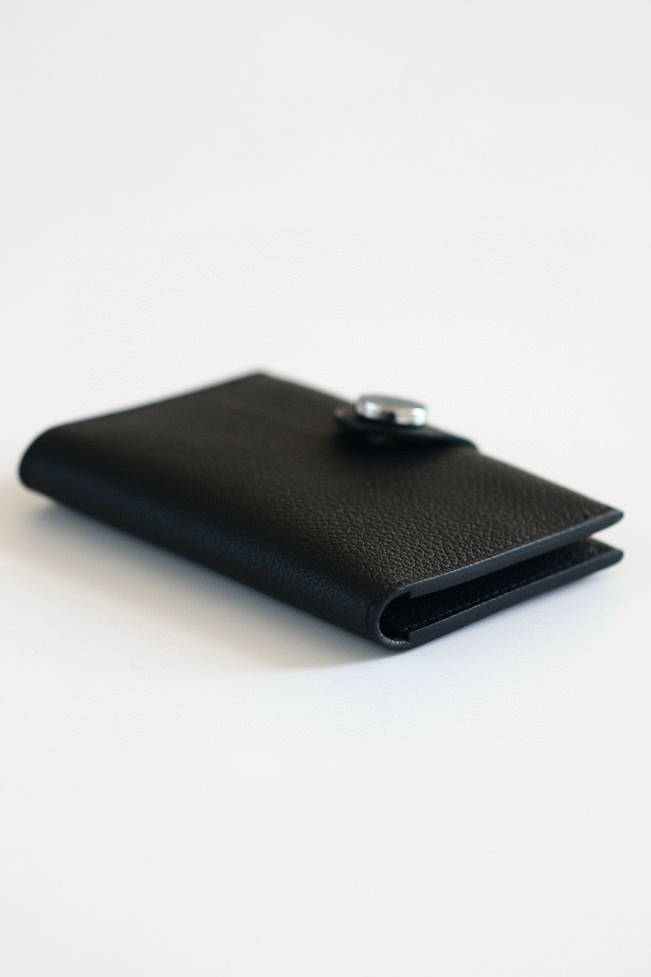 Hermes R.M.S Card Holder in Black Evergrain Calfskin - Image 9