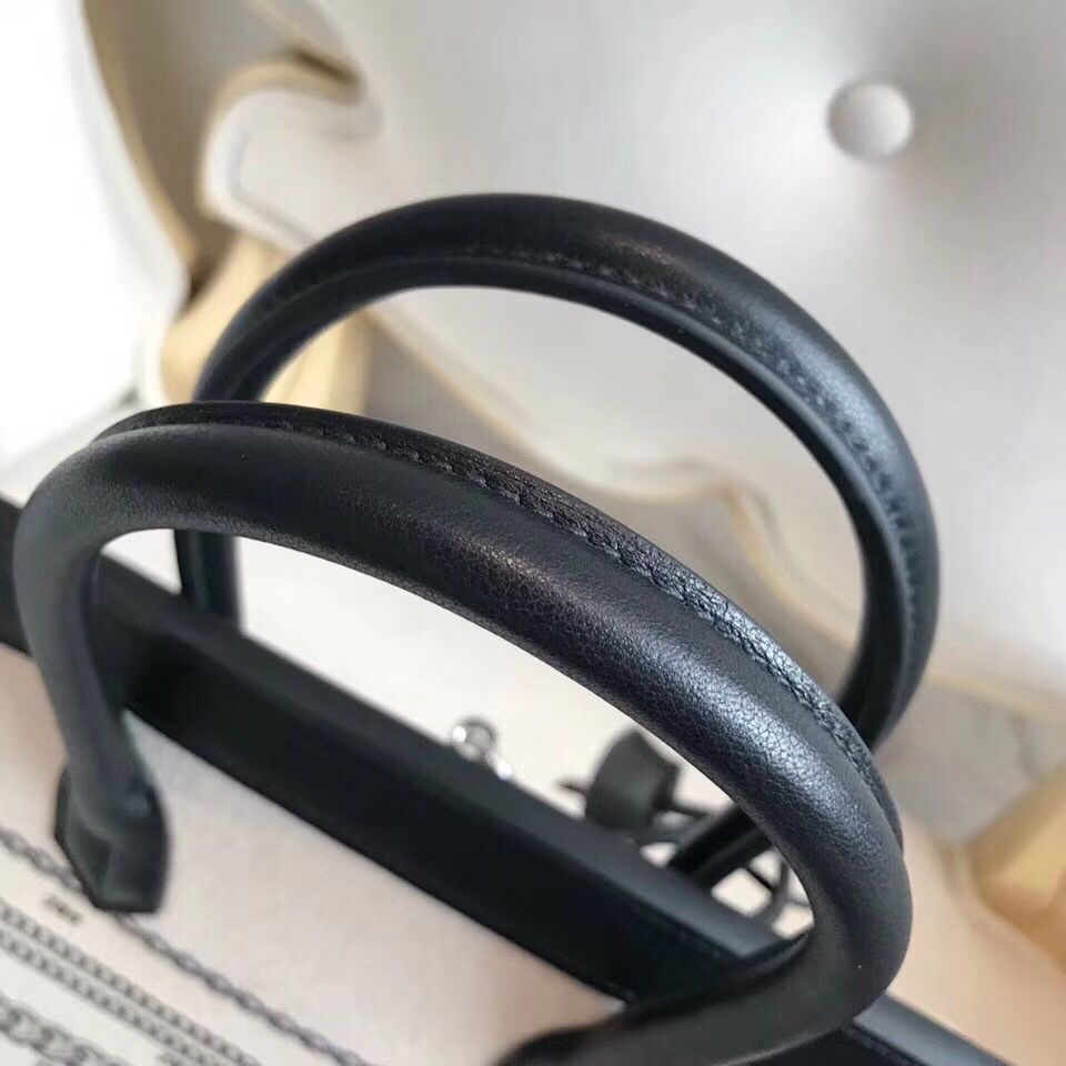 Hermes Birkin 35 Handbags Bag In De Camp Dechainee Toile - Image 6