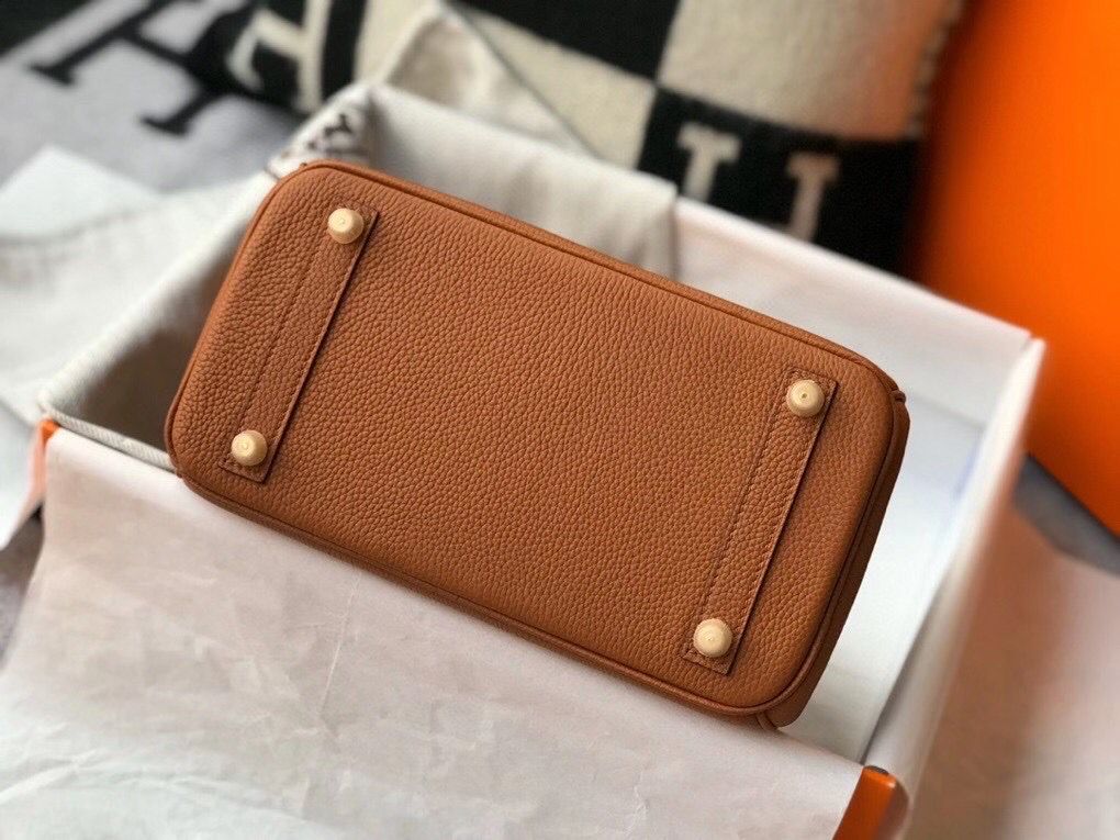 Hermes Touch Birkin 25cm Limited Edition Gold Bag - Image 3