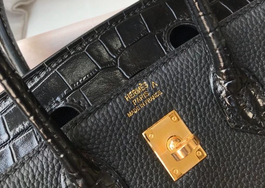 Hermes Touch Birkin 25cm Limited Edition Black Bag - Image 5