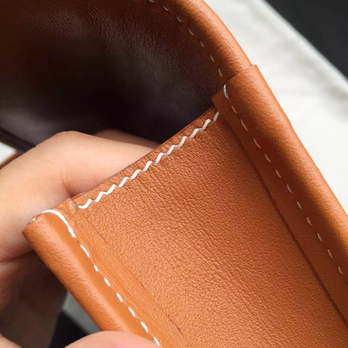 Hermes Jige Elan 29 Clutch In Gold Swift Calfskin - Image 8