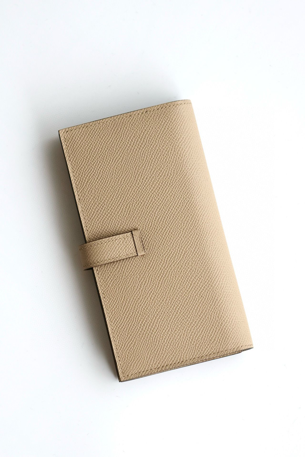 Hermes Bearn Long Handmade Wallet in Trench Epsom Calfskin - Image 10