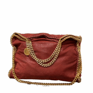Stella Mccartney Dark Red Falabella Medium Bag