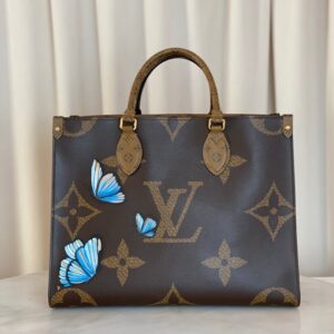 Louis Vuitton monogram on the go mm bag