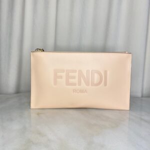 Fendi Pink FF Pouch